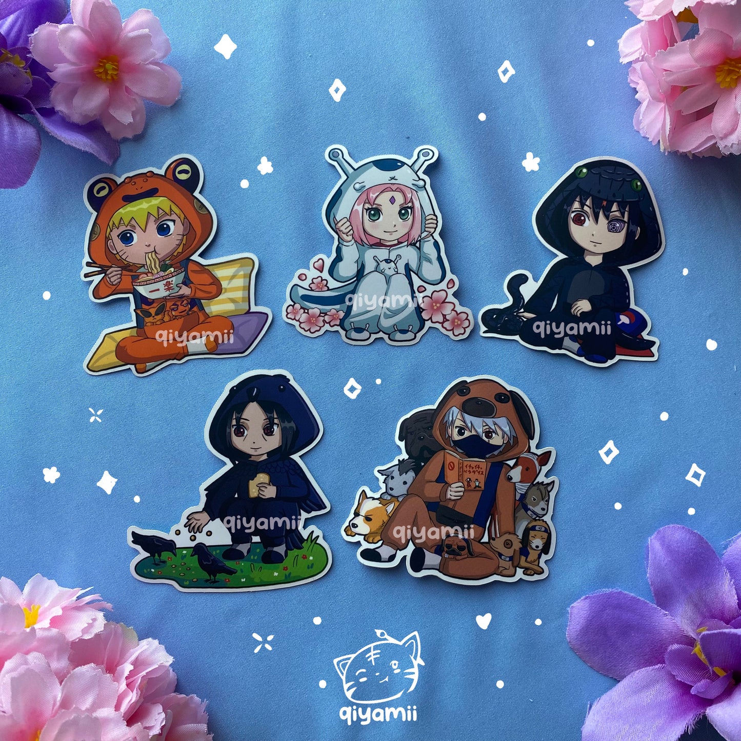 Ninja Anime Stickers
