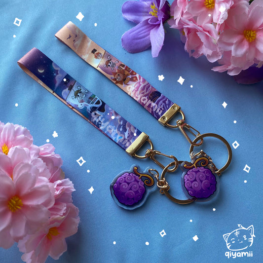 OP Pirate Anime Lanyard