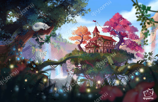 Fantasy Forest Print