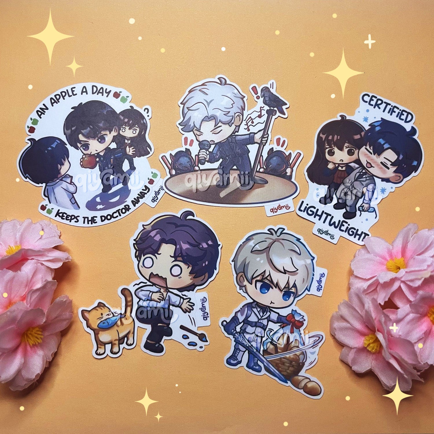 LADS] Silly Love & Deepspace Stickers – qiyamii