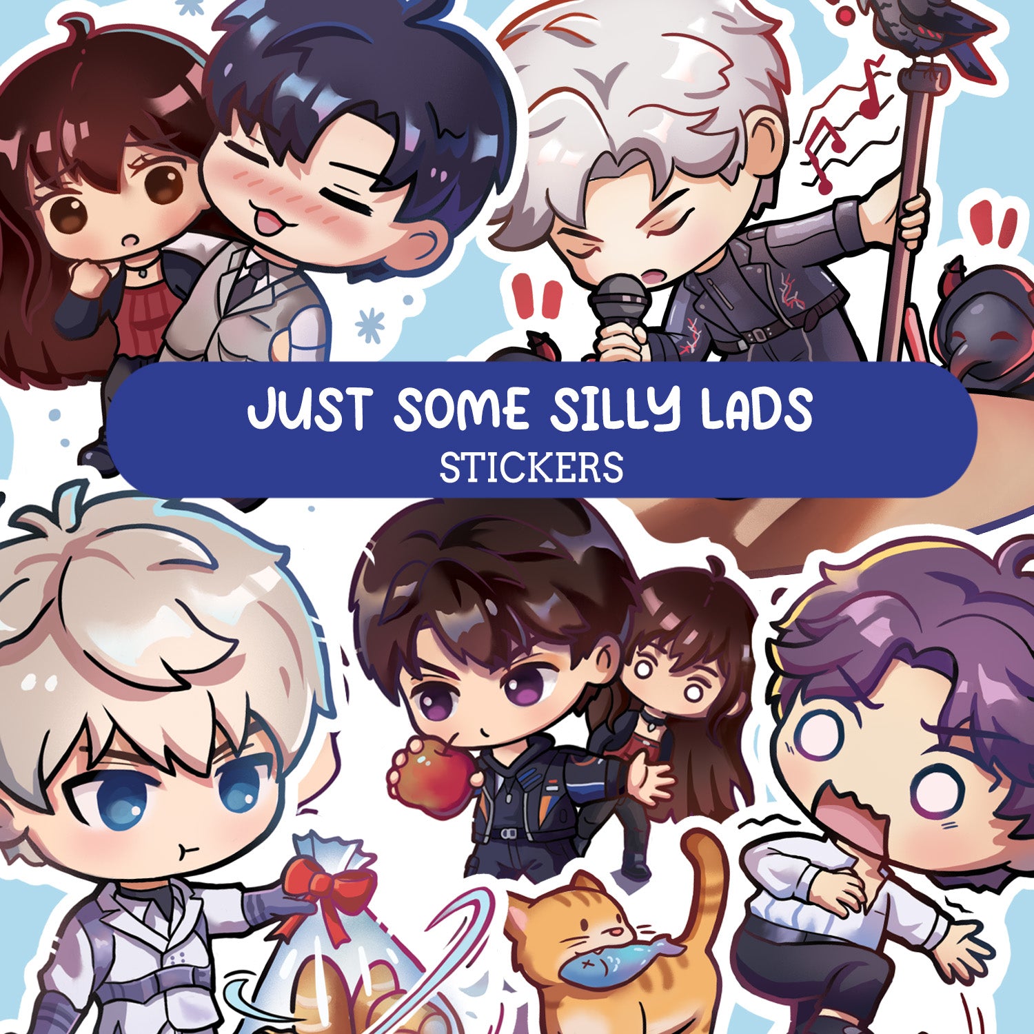 LADS] Silly Love & Deepspace Stickers – qiyamii