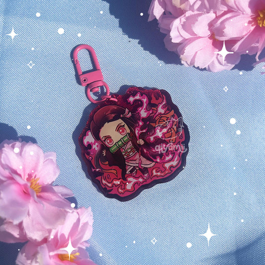 Demon Sister Keychain